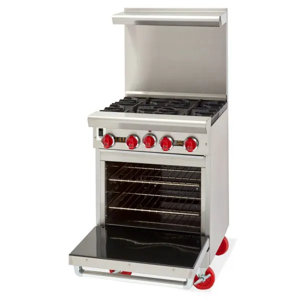 American Range AR-4-NV 24 4 Buner Gas Range w/ Innovection Oven