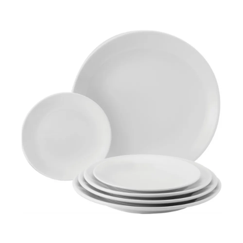 Apollo White Coupe Plate 12 (30cm)