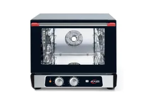 Axis - AX-514RH. 4 Shelves Half Size Convection Oven with Humidity