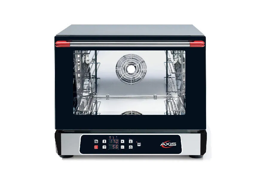 Axis - AX-514RHD. 4 Shelves Half Size Convection Oven with Humidity