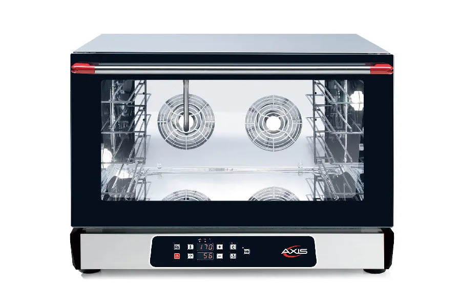 Axis - AX-824RHD. 4 Shelves Full Size Convection Oven with Humidity