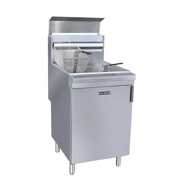 Black Diamond - GF-150/NG. Gas Fryer 150K Btu Ng