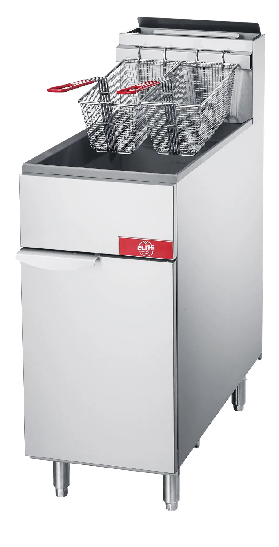 ECF4-LPG 4 Tube Burner Fryer