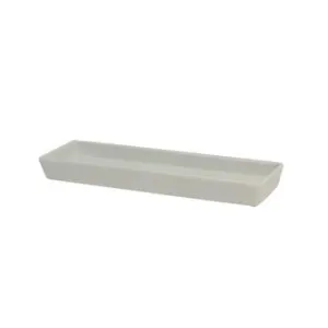 Genware White Rectangular Dish 28 X 8cm