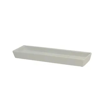Genware White Rectangular Dish 28 X 8cm