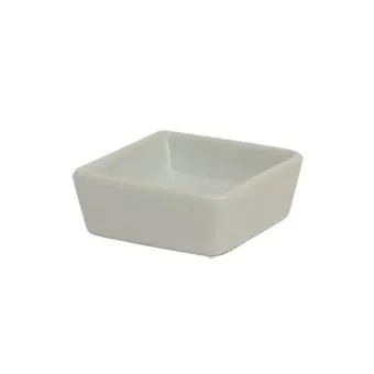 Genware White Square Dish - 6.5cm 3.5oz