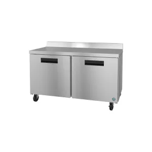 Hoshizaki - WF60B. Commercial 60 Two Section Worktop. Stainless Doors 15.1cu.ft.