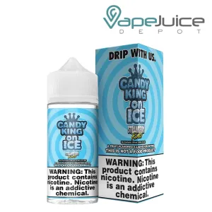 Iced Strawberry Rolls Candy King eLiquid 100ml