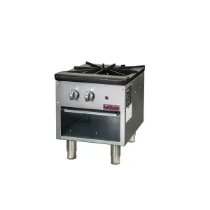 IKON - ISP-18. 18 Stock Pot Ranges With 1 Burner. 80.000 BTU