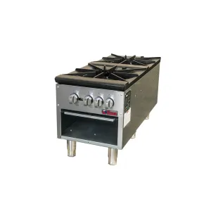 IKON - ISP-18-2. 18 Stock Pot Ranges With 2 Burners. 160.0001 BTU