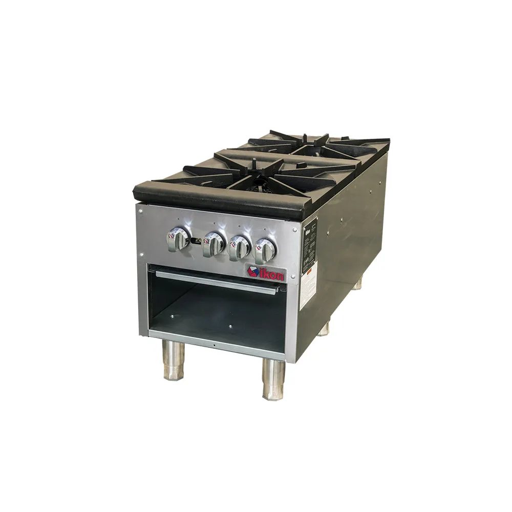 IKON - ISP-18-2. 18 Stock Pot Ranges With 2 Burners. 160.0001 BTU