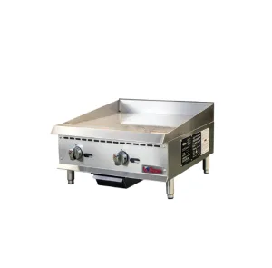 IKON - ITG-24. 24 Thermostat Control Griddles With 2 Burners. 60.000 BTU
