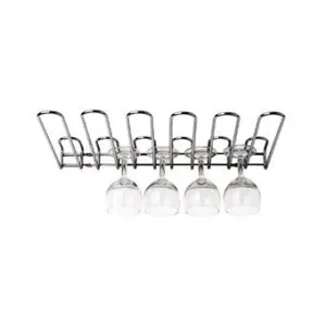 Paderno Ceiling Shelf Wine Glass Rack