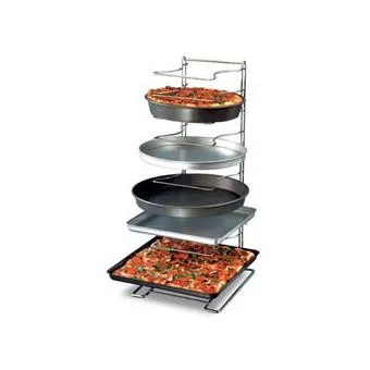 Pizza Pan Stacking Rack (11 Or 15 Slots)