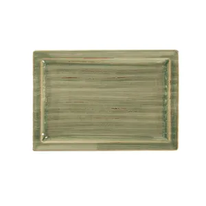 Rakstone Spot Emerald Rectangle Plate 13x9 (33x23cm)