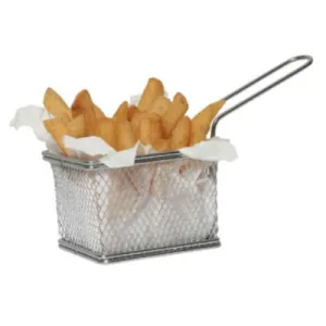 Rectangular Chip Basket 12.5 X 10 X 8.5cm