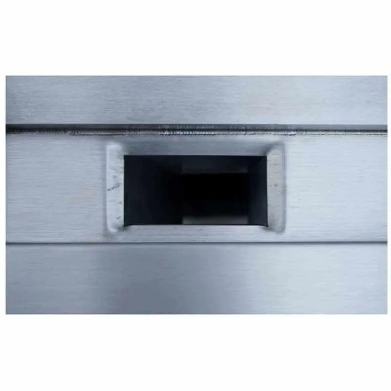 Saba - MG-60T Commercial 60 Thermostatic Griddle Cooktop with 5 Burners Natural Gas/Liquid Propane