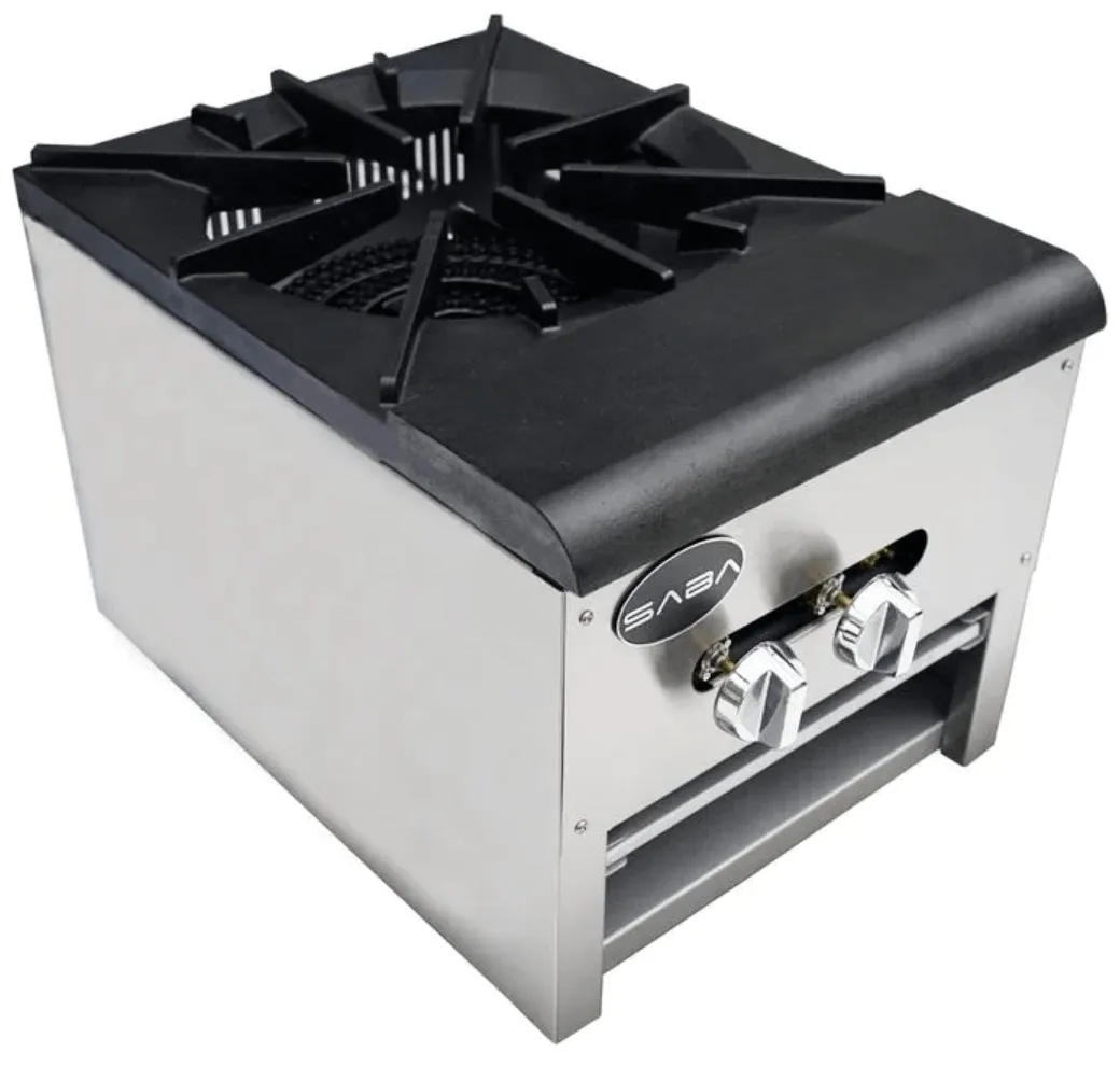 Saba - SP-1 Commercial 18 Single Burner Cooktop Stock Pot