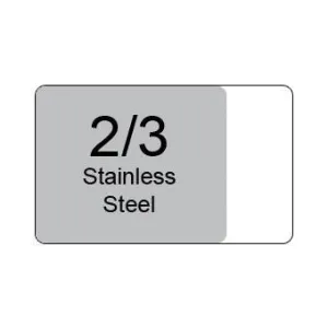 Stainless Steel Gastronorm Pan 2/3 Size