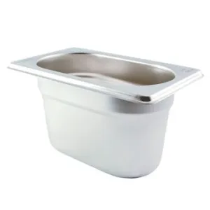 Stainless Steel Ninth Size (1/9) Gastronorm Pan