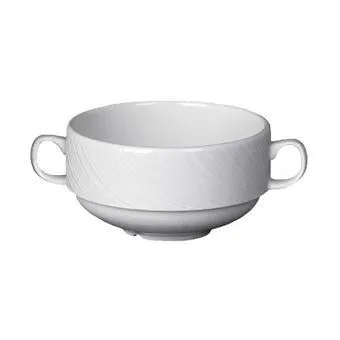 Steelite Spyro Handled Soup Cup