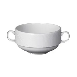 Steelite Spyro Handled Soup Cup