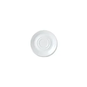 Steelite White Saucer D/Well Coffee 4 5/8