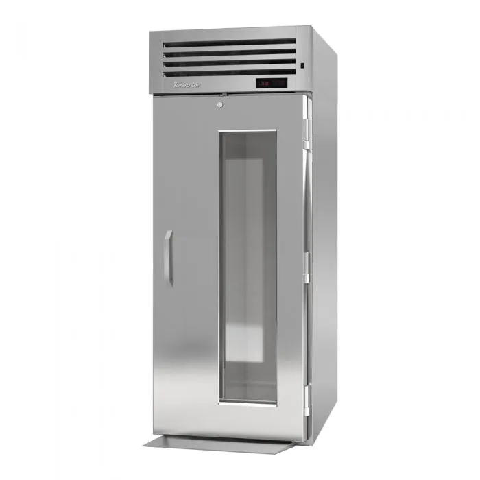 Turbo Air - PRO-26H-G-RT. Commercial Pro Series. Heated Cabinet. Roll-Thru. 2 glass doors