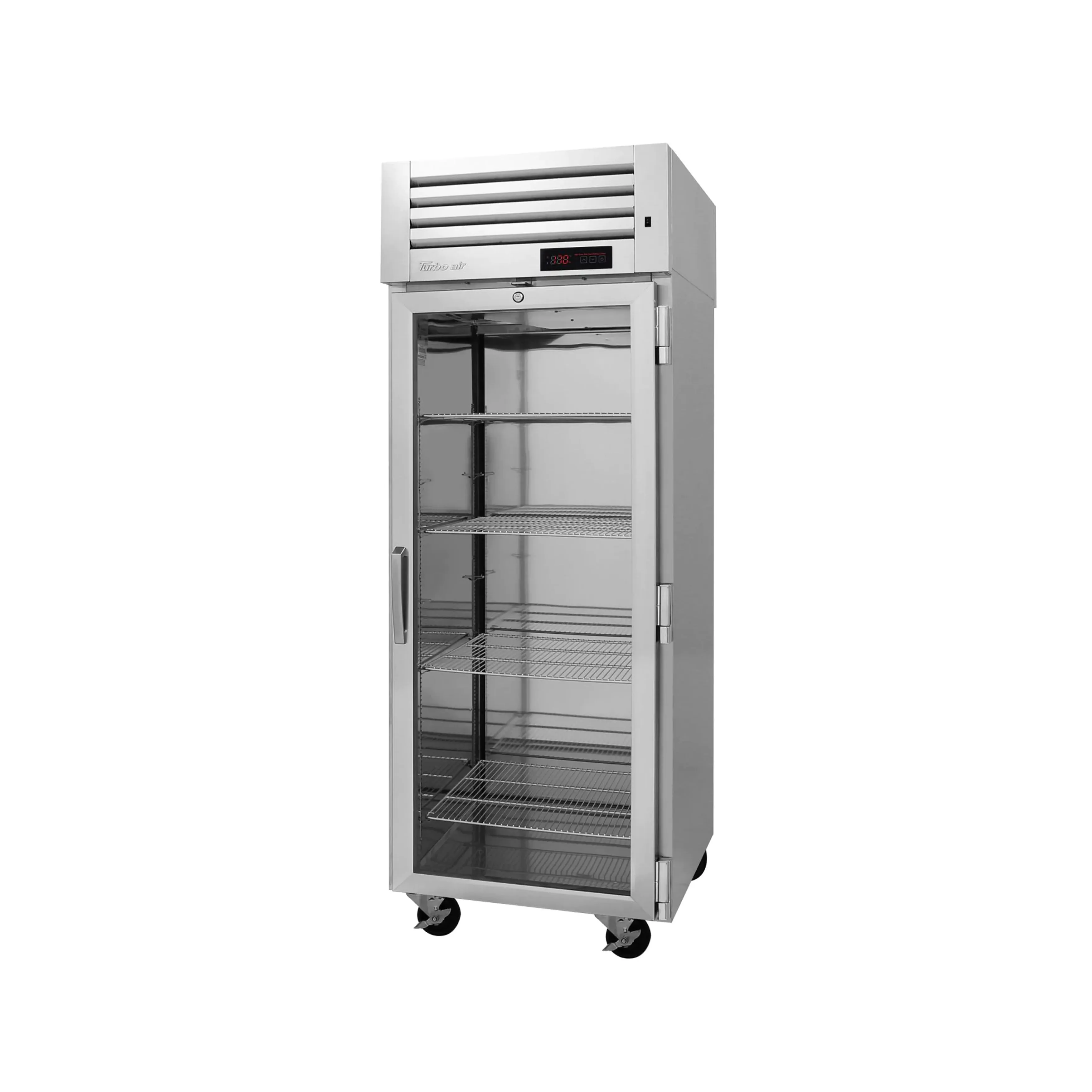 Turbo Air - PRO-26H-GS-PT. Commercial PRO Series. Pass-Thru Glass & Solid Door Heated Cabinet.