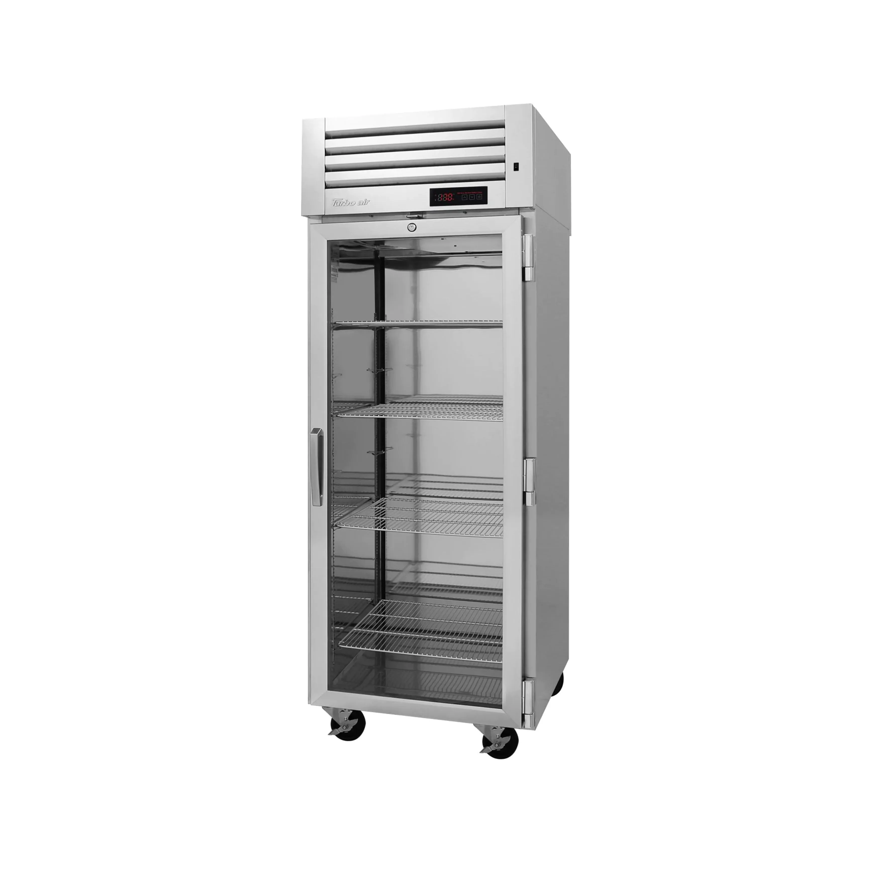 Turbo Air - PRO-26H2-GS-PT. Commercial PRO Series. Pass-Thru Glass & Solid Door Heated Cabinet
