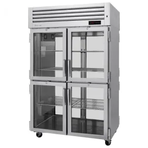 Turbo Air - PRO-50-4H-G-PT. Commercial 51 Heated Cabinet PRO Series Pass-thru 2 Section 48.7 cu.ft.