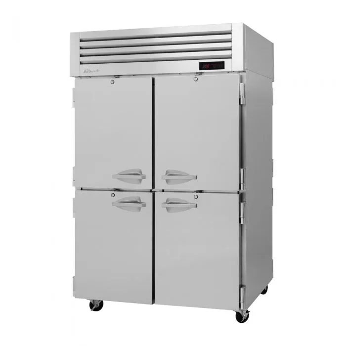 Turbo Air - PRO-50-4H-PT.  Commercial Heated Cabinet PRO Series Pass-thru 2 Section 48.7 cu.ft.