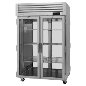 Turbo Air - PRO-50H-G-PT. Commercial Heated Cabinet PRO Series Pass-thru 2 Section 48.7 cu.ft.