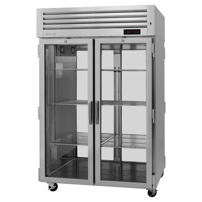 Turbo Air - PRO-50H-G-PT. Commercial Heated Cabinet PRO Series Pass-thru 2 Section 48.7 cu.ft.