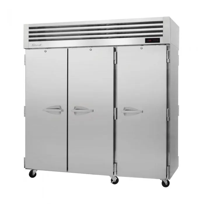 Turbo Air - PRO-77H-PT. Commercial PRO Series Pass-thru Heated Cabinet. Three-section 78.1 cu.ft.