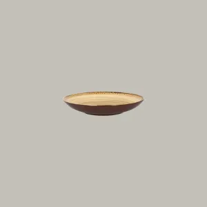 Twirl Deep coupe plate - beach 22cm