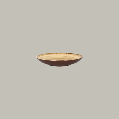 Twirl Deep coupe plate - beach 22cm