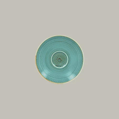 Twirl Saucer for coffee cup - lagoon 17cm